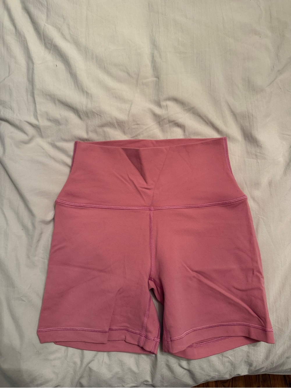 TNA Golden Pink Athletic Bike Shorts